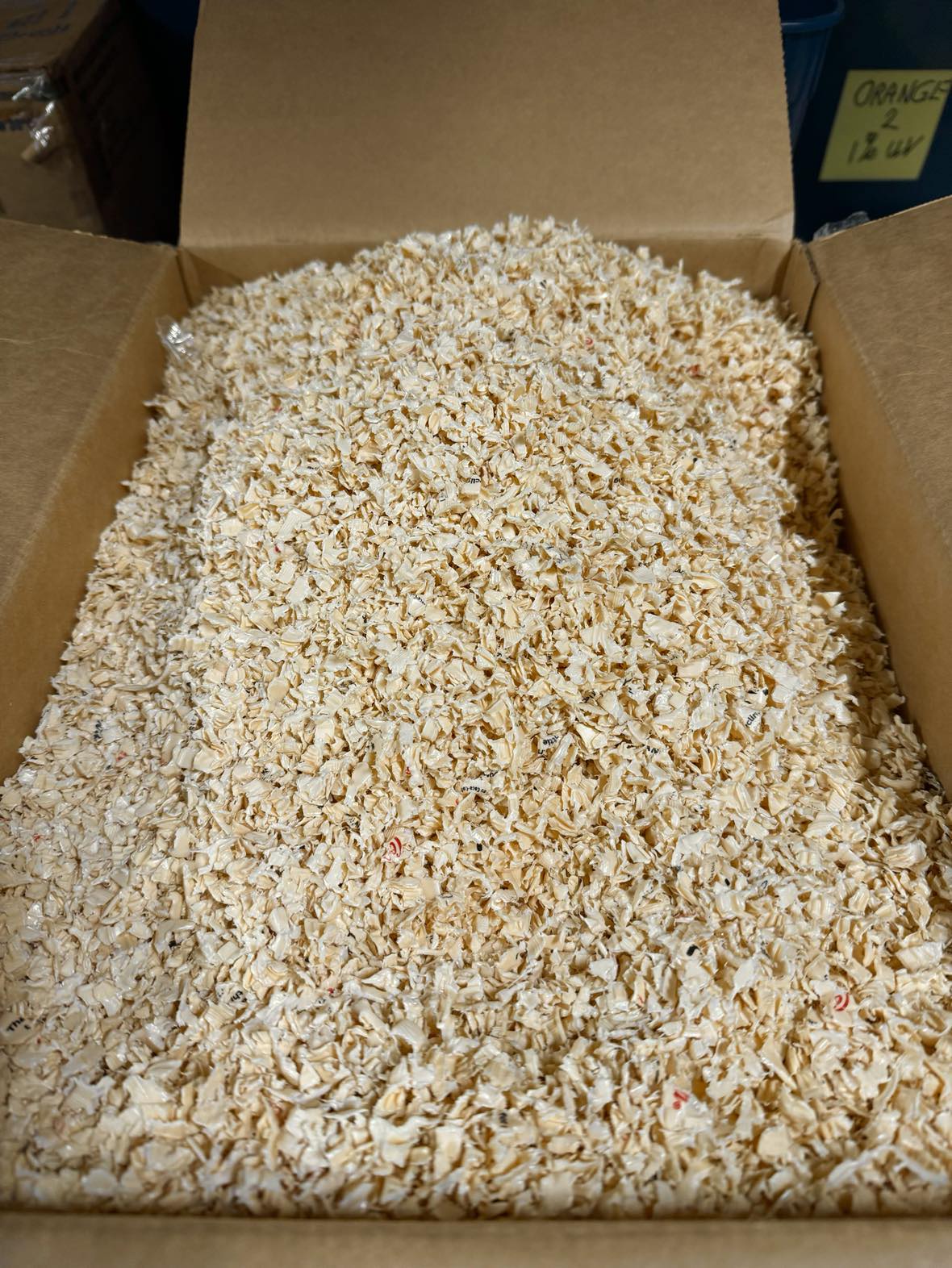 Recycled Granulated Shred: LDPE / #4