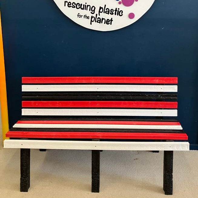 Large Rainbow Kindness Bench