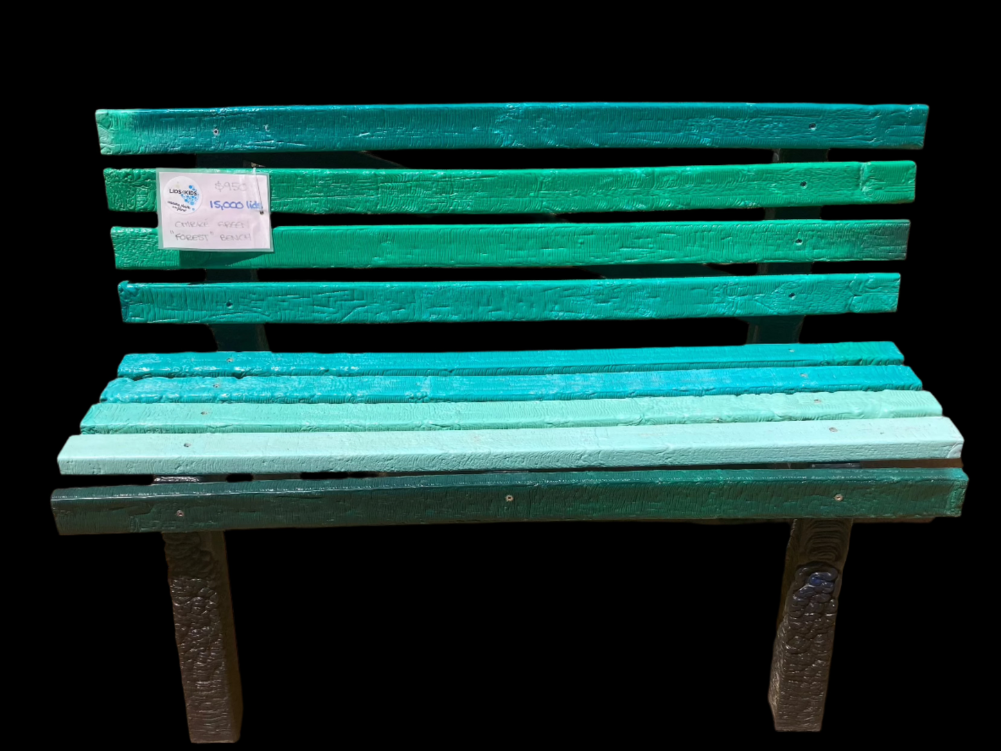 Lids4Kids ACT Rainbow Kindness Bench Raffle