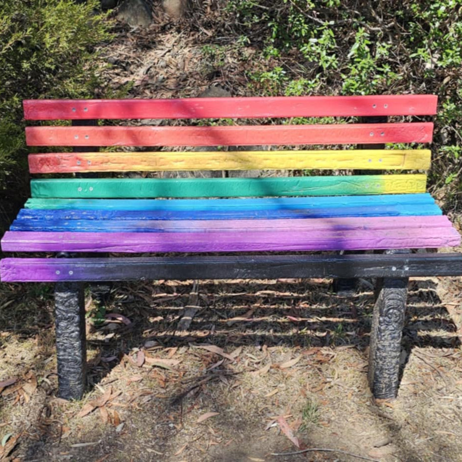 Lids4Kids ACT Rainbow Kindness Bench Raffle
